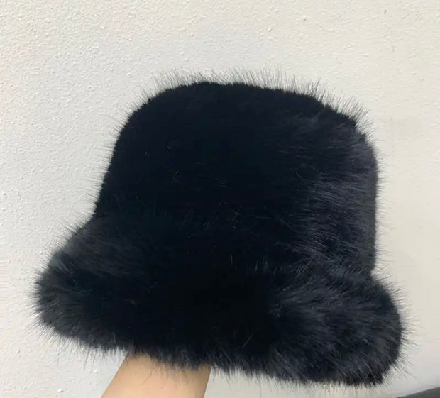 Faux Fur bucket Hat