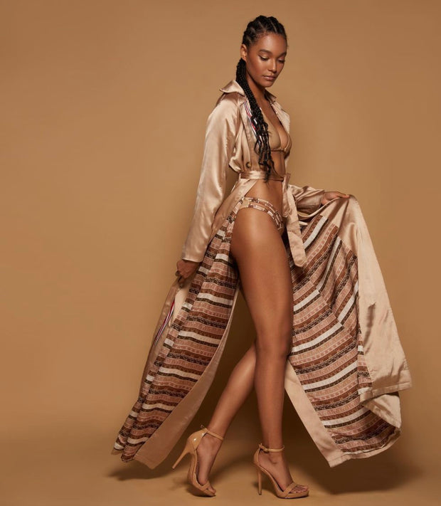 Silk Satin Robe